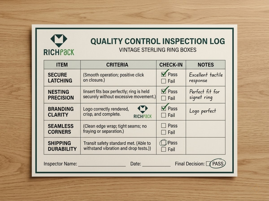 Vintage Sterling Ring Boxes: A Wholesale Buyer's Guide - Review Quality Control Beyond Surface Appearance