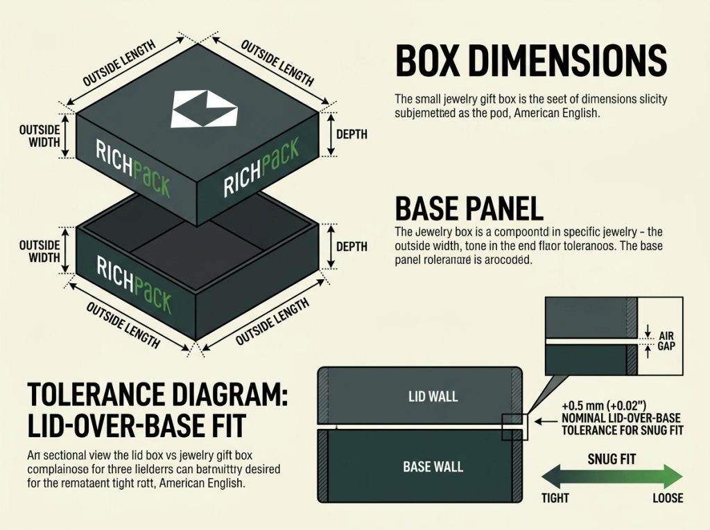 How to Make a Small Jewelry Gift Box - Score The Fold Lines