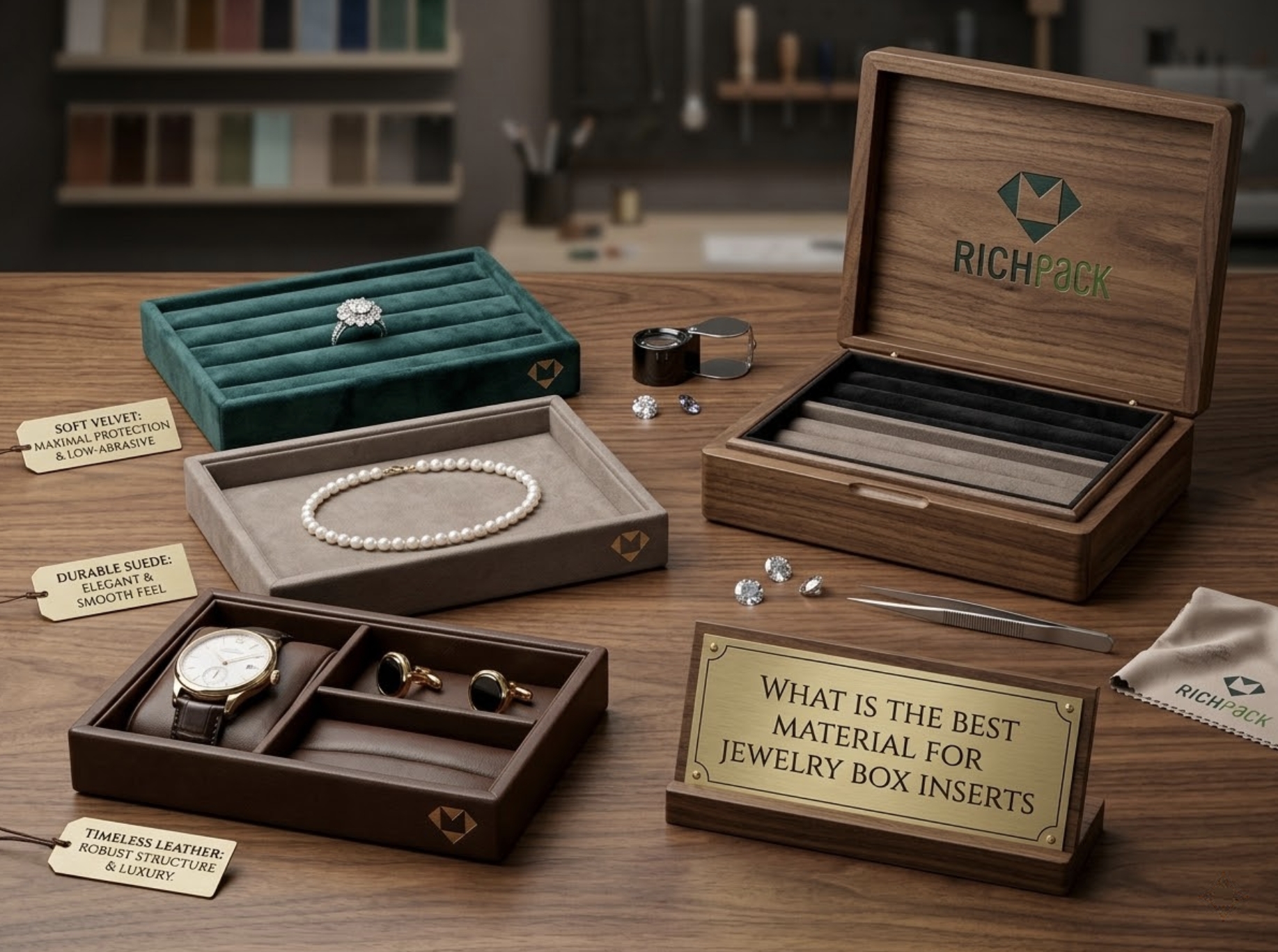 What Is The Best Material for Jewelry Box Inserts - What Is The Best Material for Jewelry Box Inserts