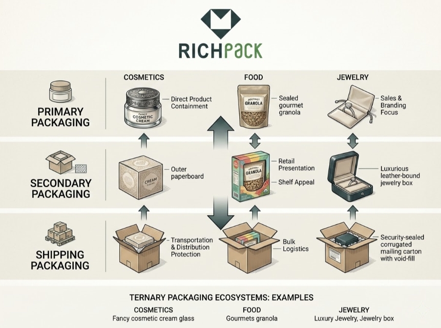How to Choose the Right Packaging for Your Product - What Is the Difference Between Primary, Secondary, and Shipping Packaging