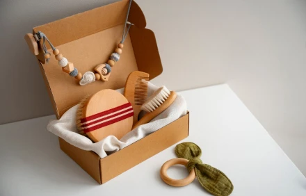 Gift Boxes - img 02 Cardboard Hamper Tray 1