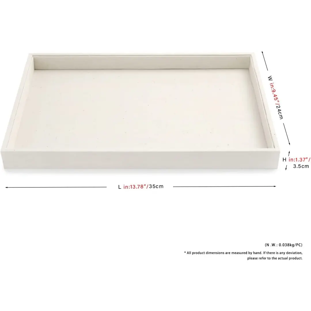 Modern Wood Jewelry Display Tray | 9.8