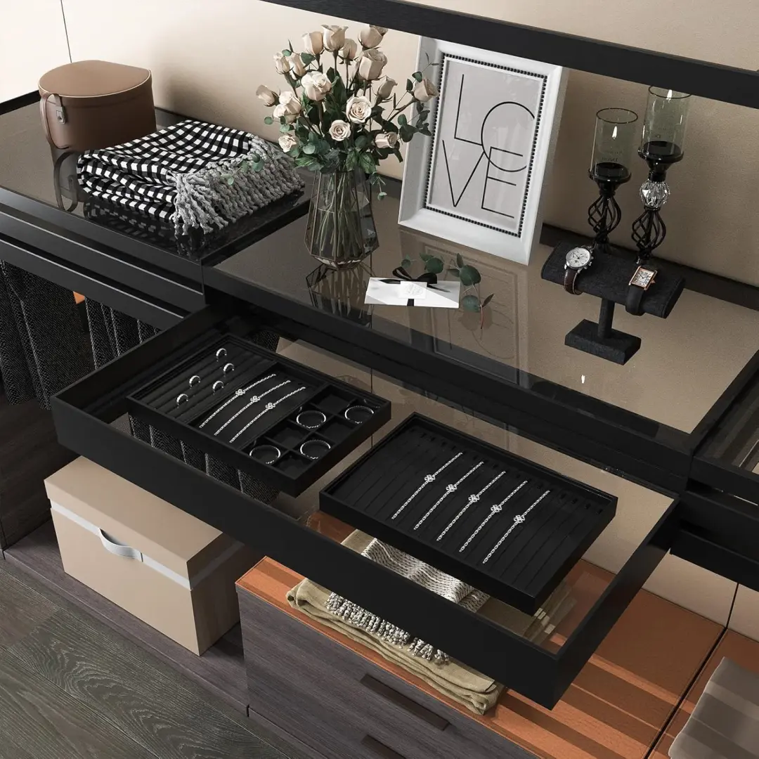 Modern Wood Jewelry Display Tray | 9.8