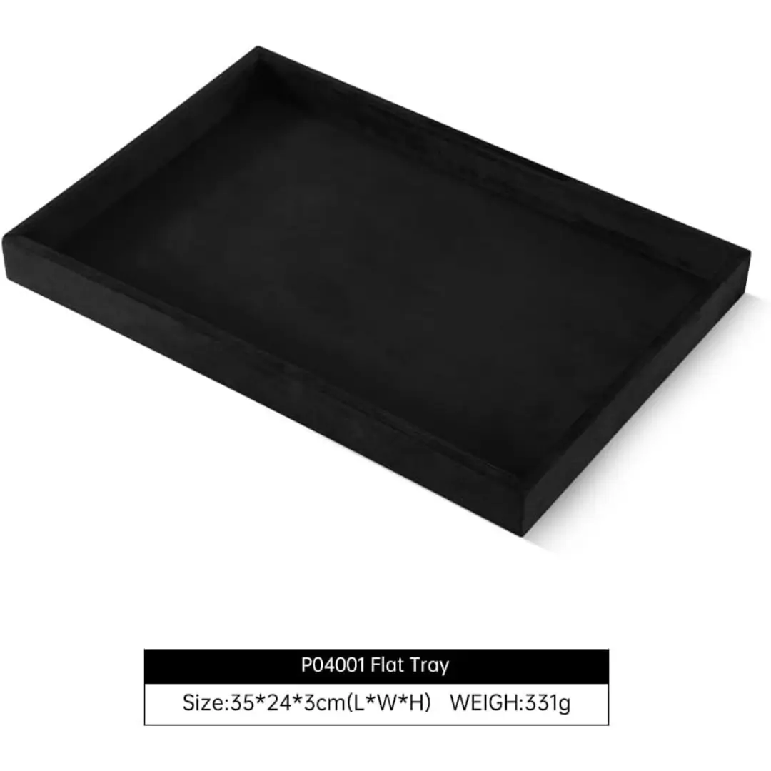 Modern Wood Jewelry Display Tray | 9.8