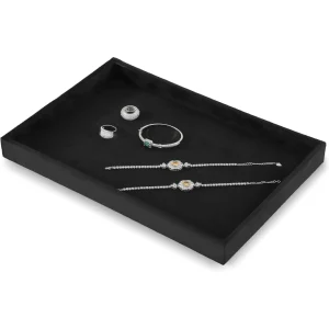 Modern Wood Jewelry Display Tray | 9.8" x 7.1" Artisan Collection | Richpack - men's jewelry display tray