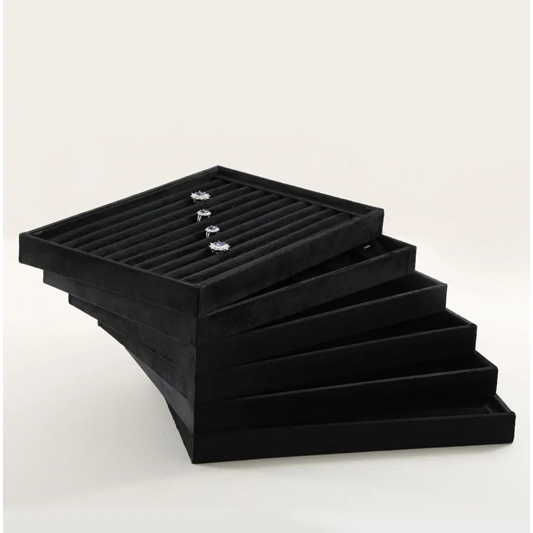 Modern Wood Jewelry Display Tray | 9.8