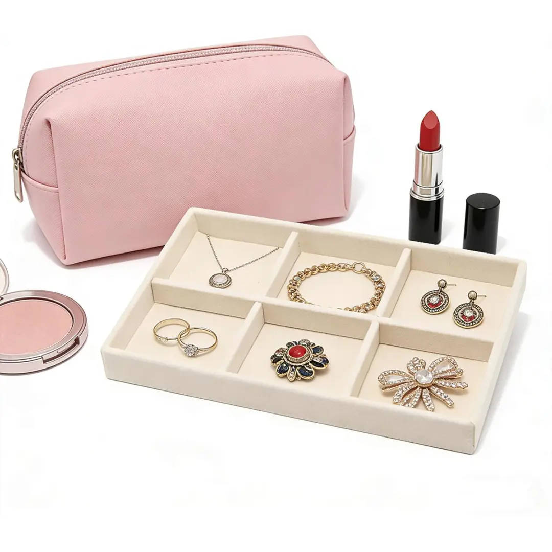 Modern Wood Jewelry Display Tray | 9.8