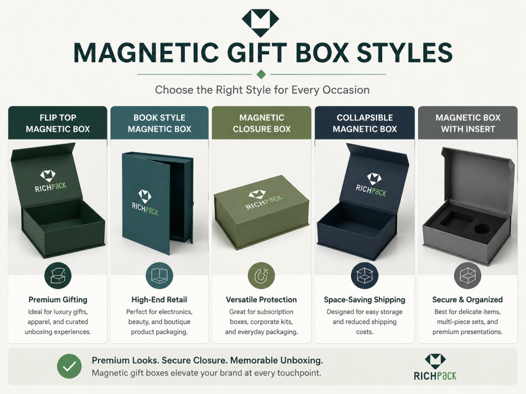 Why Choose a Magnetic Gift Box for Your Presents? - Common Styles and Structures