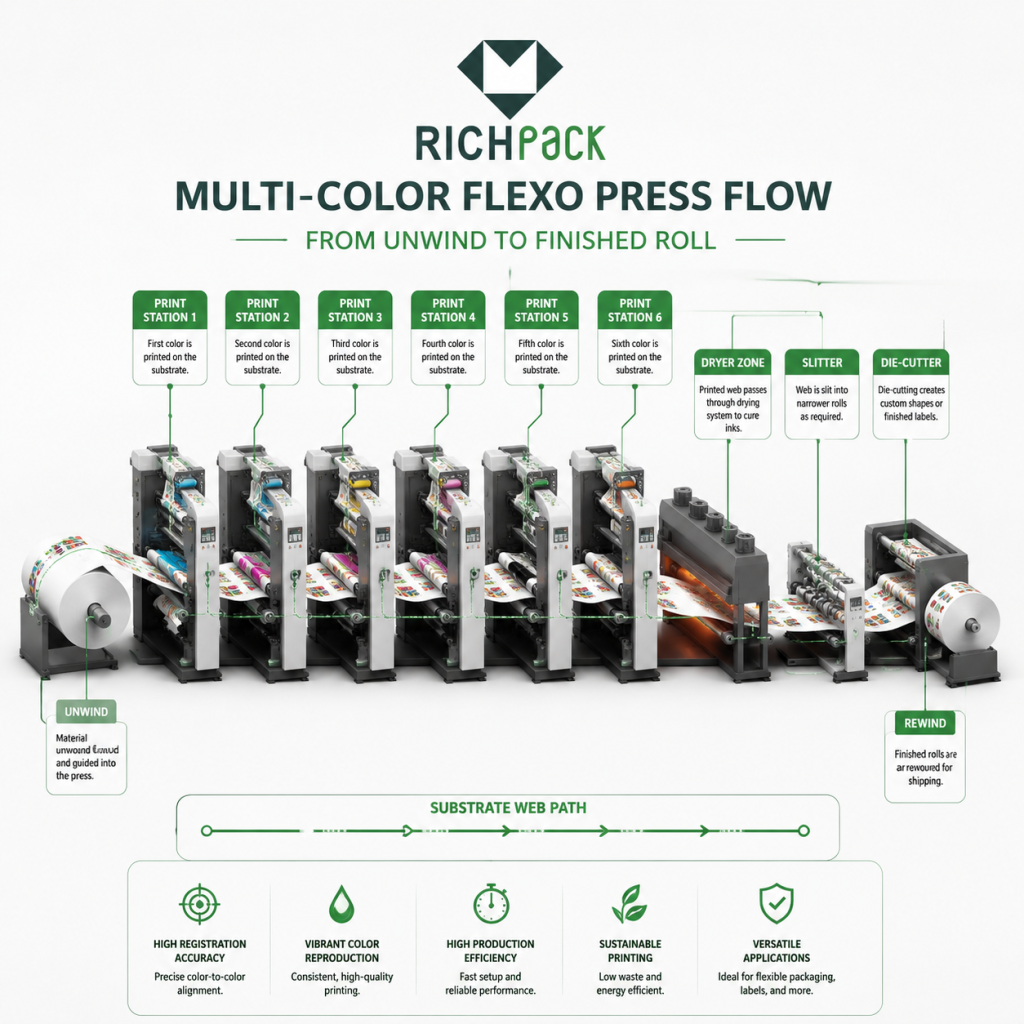 What Is Flexographic Printing and How Does It Work? - Drying and Finishing