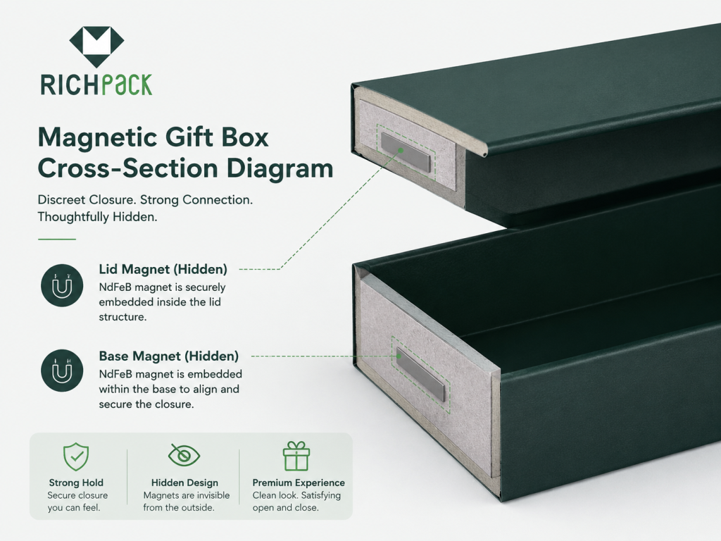 Why Choose a Magnetic Gift Box for Your Presents? - How the Magnetic Closure Works