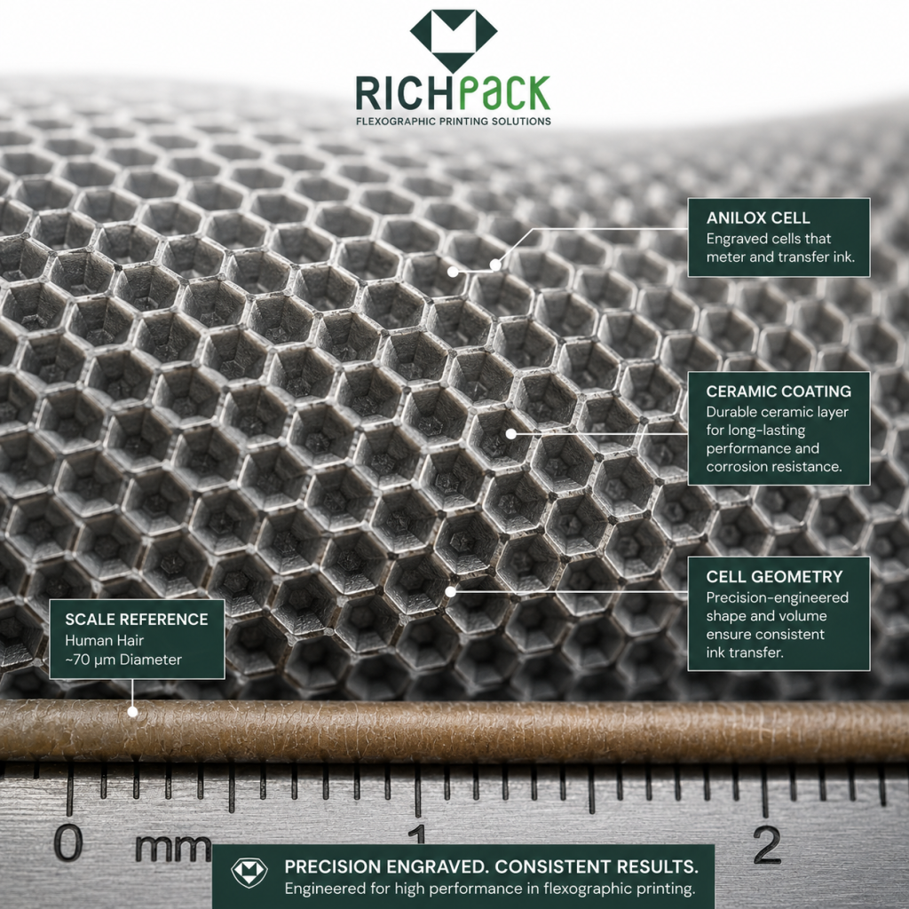 What Is Flexographic Printing and How Does It Work? - Ink Delivery Through the Anilox Roller
