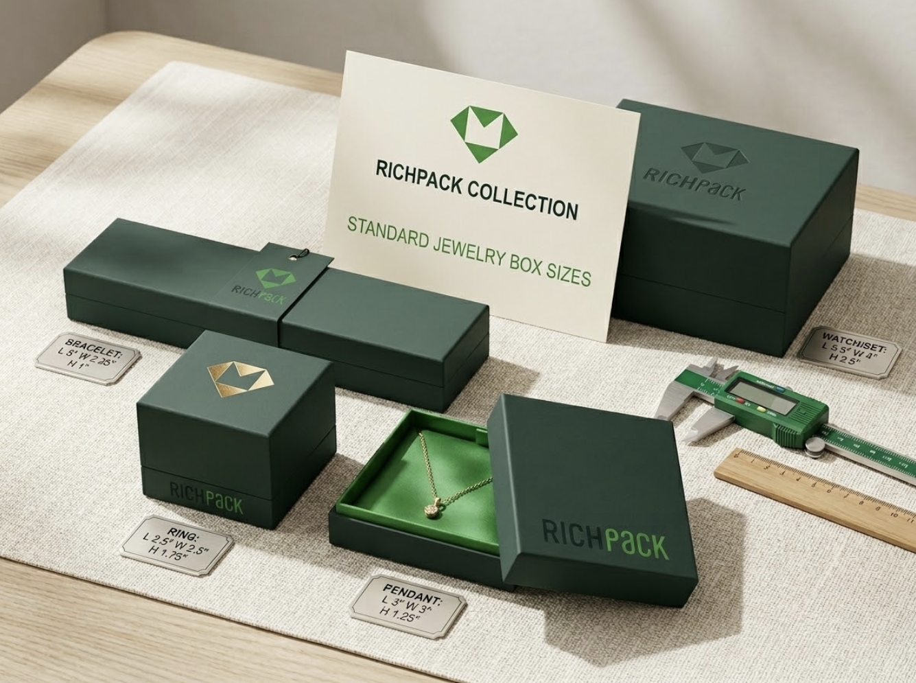 What Are the Standard Dimensions for Jewelry Boxes? - What Are the Standard Dimensions for Jewelry Boxes