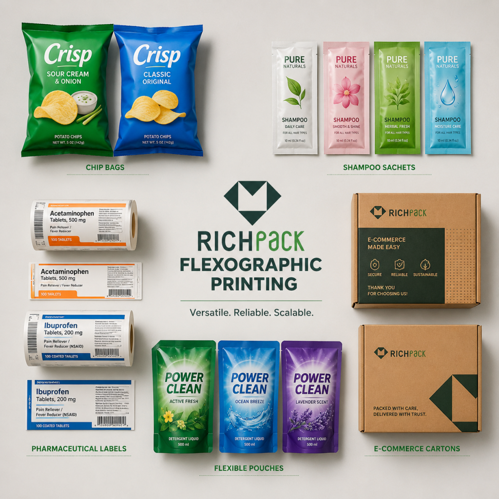 What Is Flexographic Printing and How Does It Work? - Who Uses Flexographic Printing Today