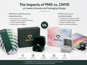 PMSとCMYKがジュエリーブランドとパッケージデザインに与える影響 - PMSとCMYKがジュエリーブランドとパッケージデザインに与える影響
