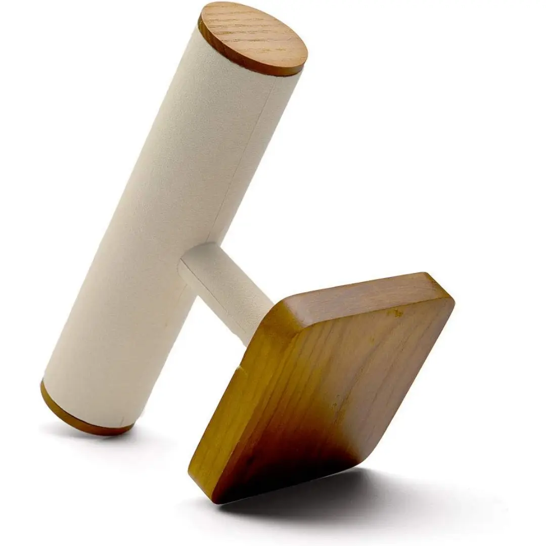 Bracelet Holder in Glass & Wood | T-Shape Bracelet Display Stand for Retail Showcase | Richpack - bracelet holder 3