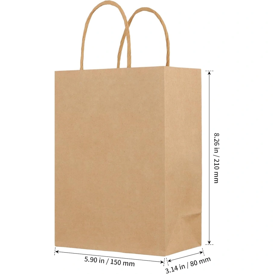Blue Paper Shopping Bags for Jewelry Packaging | Elegant Blue Gift Bags | Richpack - brown paper shopping bags with handles 2