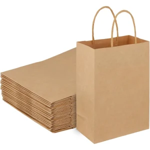 Blue Paper Shopping Bags for Jewelry Packaging | Elegant Blue Gift Bags | Richpack - brown paper shopping bags with handles