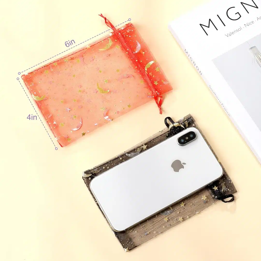 Organza Bag Pink 4 x 6 Inches | Elegant Jewelry & Gift Packaging Solutions | Richpack - gift organza pouch 5