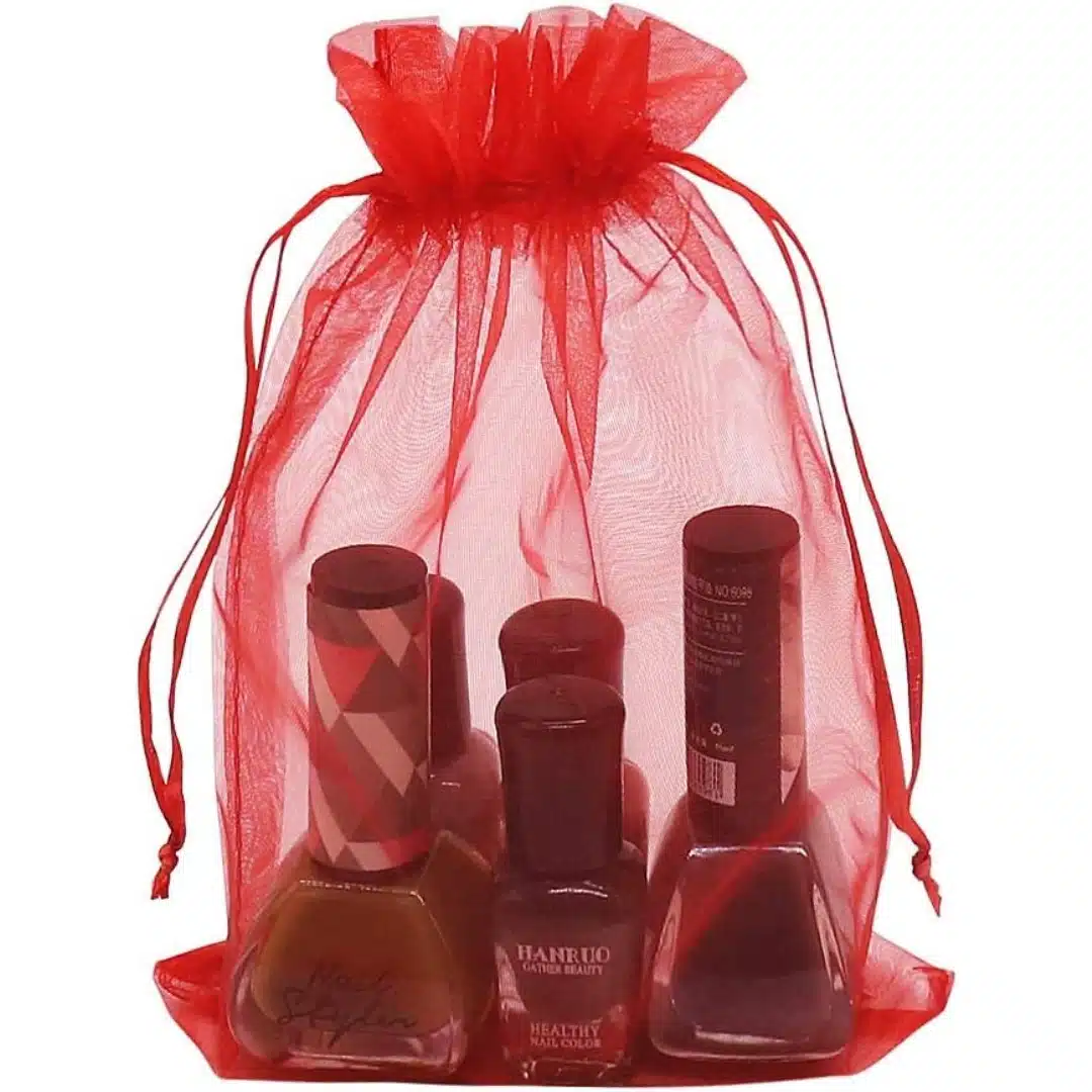 Organza Bag Pink 4 x 6 Inches | Elegant Jewelry & Gift Packaging Solutions | Richpack - red organza bags 2