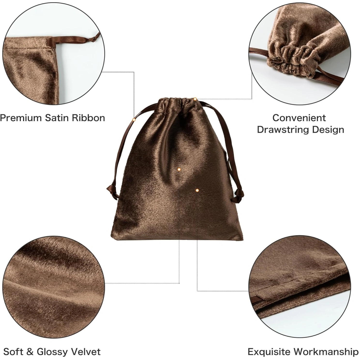 Bespoke Custom Jewelry Pouches for Protecting Your Jewelry | Customized Pouch Design - small velvet pouches 2
