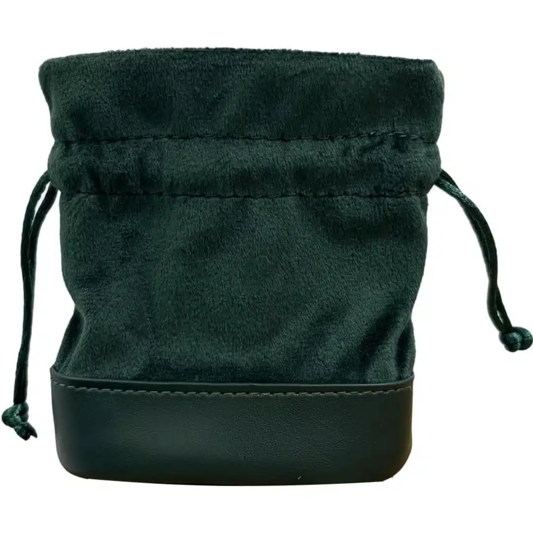 Travel Jewelry Pouch Green Faux Leather Portable Jewelry Organizer | Custom Packaging | Richpack - travel jewelry pouch 5