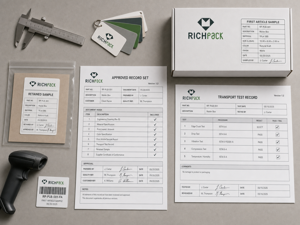 Essential Tips for Selecting Custom Packaging for Small Businesses - Batch Approval Defect Limits and Reorder Records