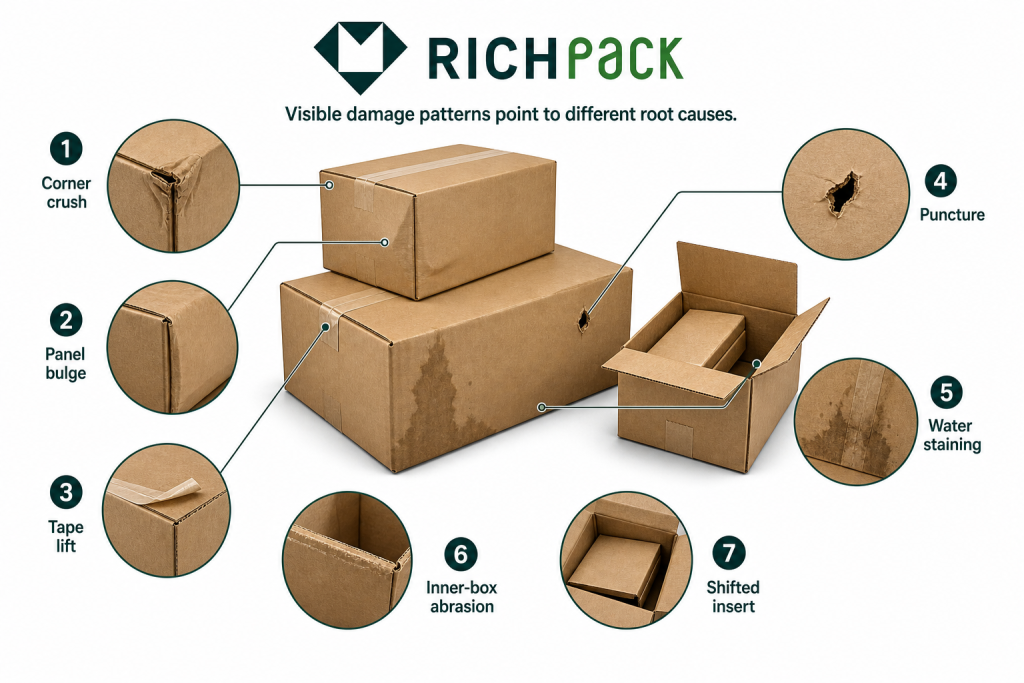 The Ultimate Guide to Corrugated Boxes - Diagnose Common Corrugated Box Failures