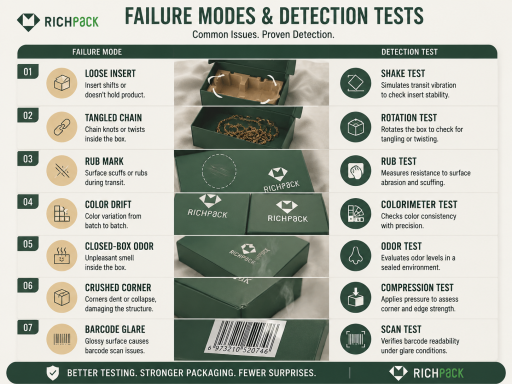 The Ultimate Guide to Custom Retail Packaging - Golden Sample and Defect Limits