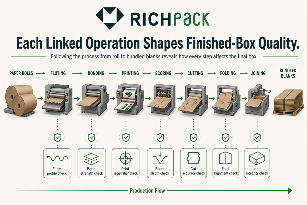 The Ultimate Guide to Corrugated Boxes - How Board Is Corrugated and Converted