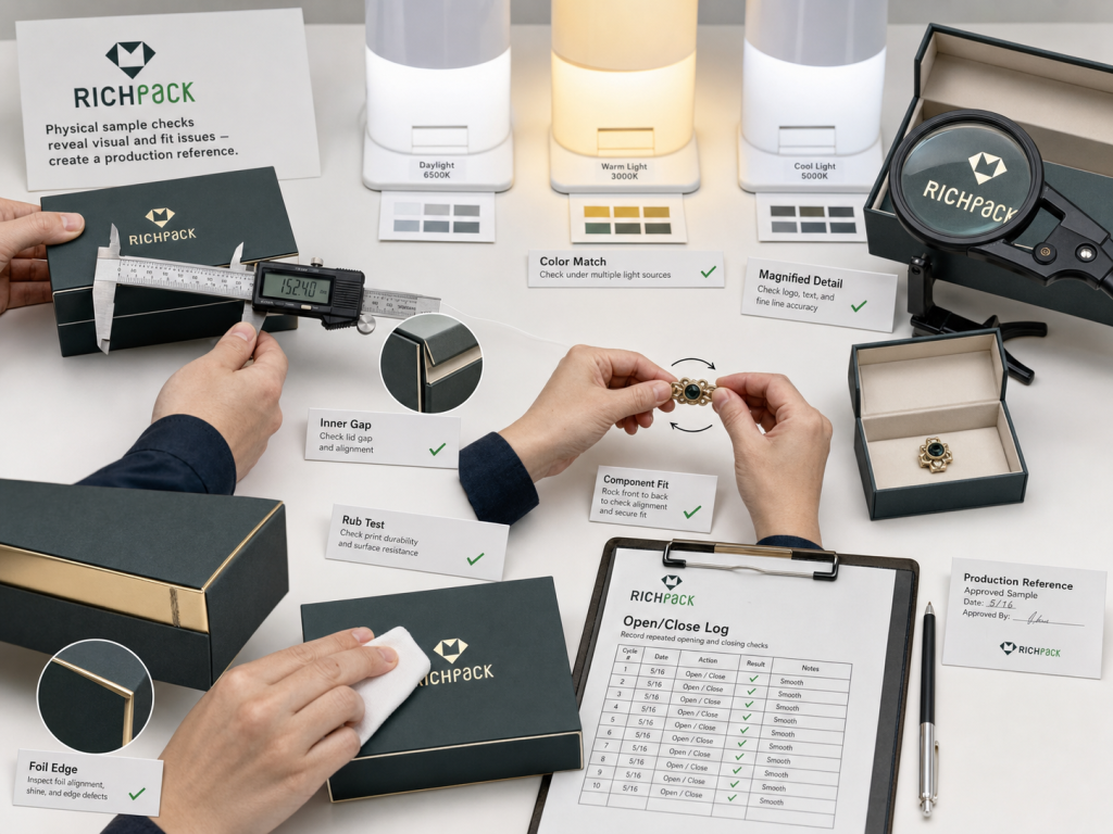 How Can You Personalize Your Cardboard Jewelry Box? - Open and Close the Box Repeatedly