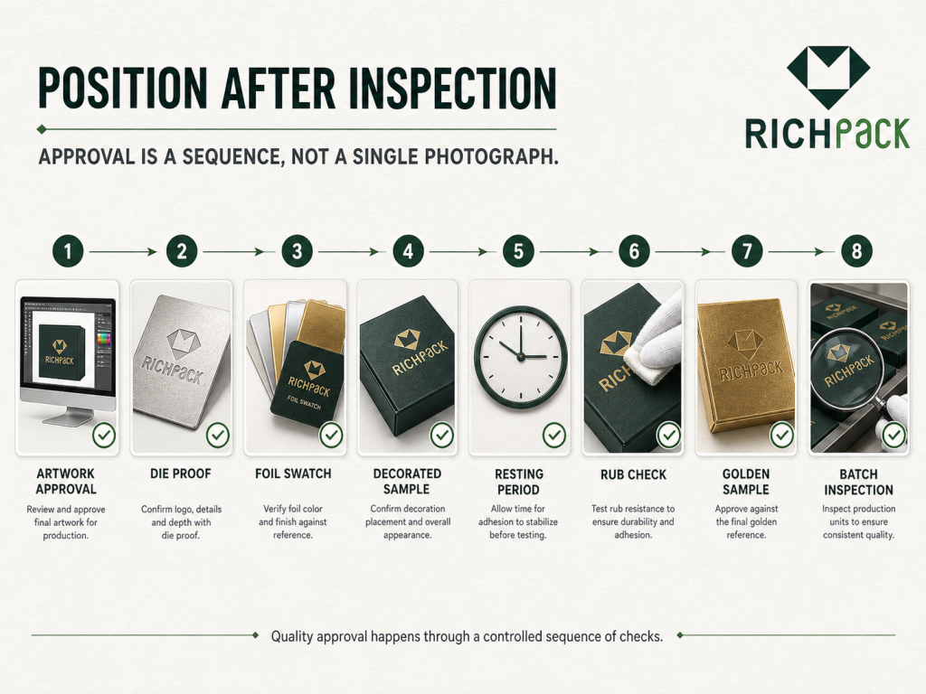 What Is Foil Stamping and How Does It Work? - Release, Inspection, and Batch Approval