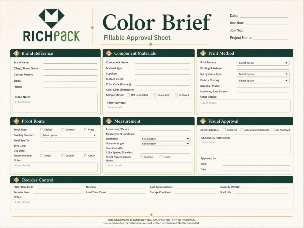 The Ultimate Guide to Understanding CMYK and Pantone - Set Batch and Reorder Controls