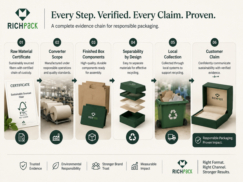 The Ultimate Guide to Custom Retail Packaging - Sustainable Claims That Buyers Can Verify