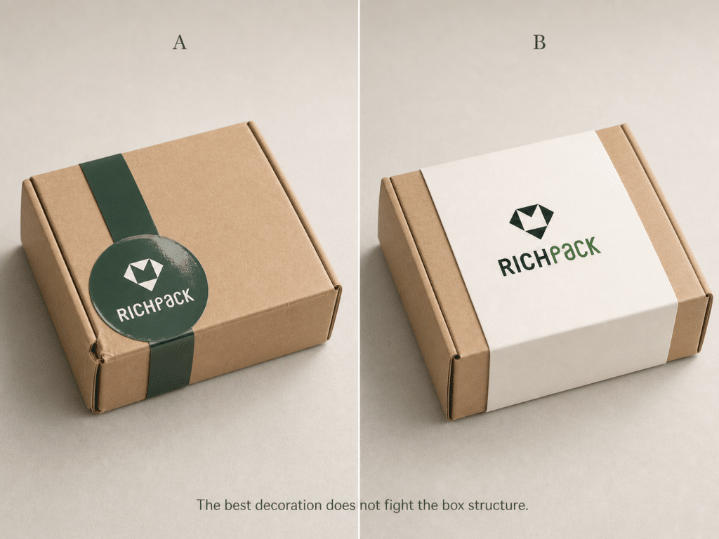 Eine vollständige Anleitung zum Dekorieren von Kraftpapier-Geschenkboxen – Wie dekoriert man eine Kraftpapier-Geschenkbox am schnellsten?