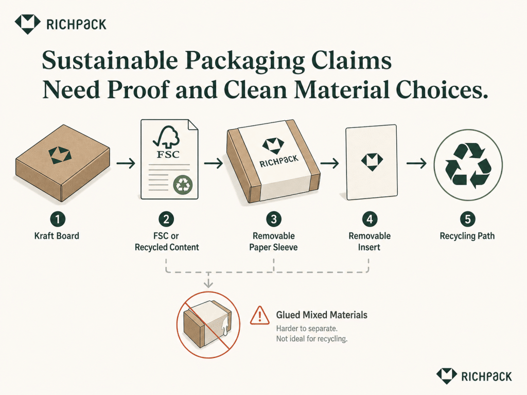 Ein umfassender Leitfaden zum Dekorieren von Geschenkboxen aus Kraftpapier – Welche Dekorationsoptionen helfen beim Recycling?