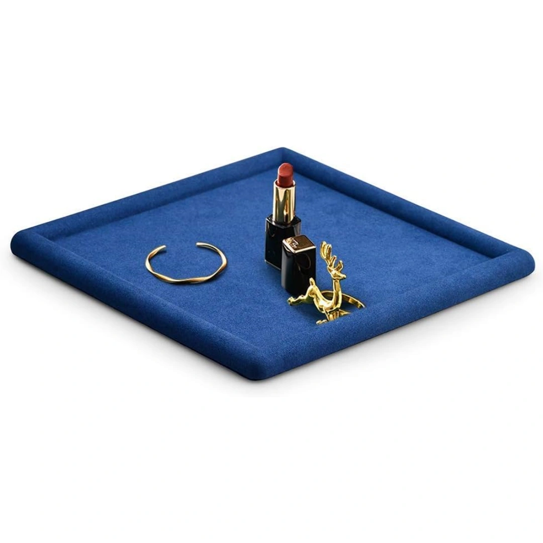Jewelry Presentation Trays in Blue Microfiber | Premium Jewelry Display Tray Organizer | Richpack - jewelry presentation trays 3