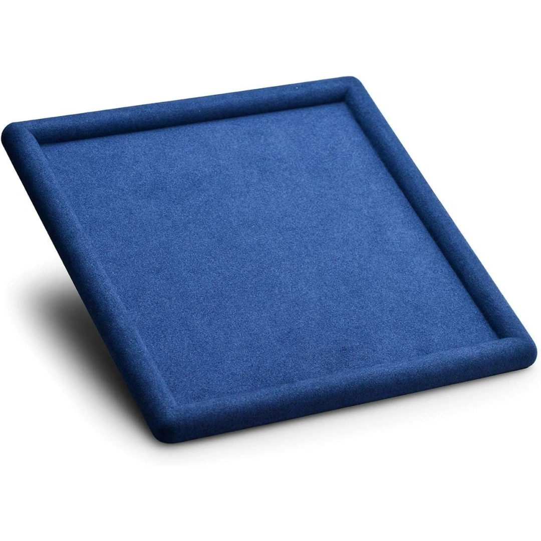 Jewelry Presentation Trays in Blue Microfiber | Premium Jewelry Display Tray Organizer | Richpack - jewelry presentation trays 4