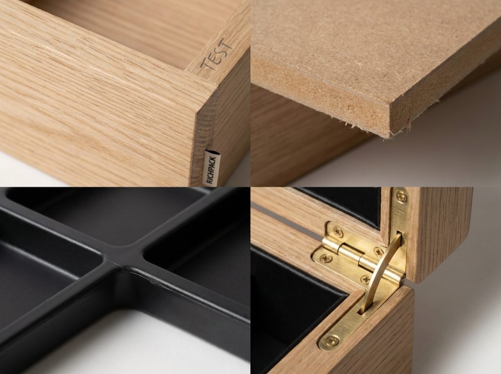 Small jewelry box surfaces show how substrate affects paint preparation.