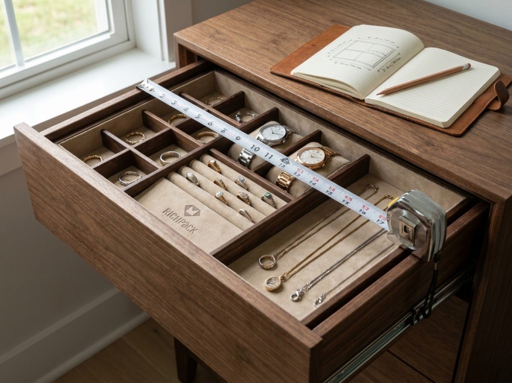 Jewelry Box Ideas to Upgrade Your Jewelry Storage - Fitted Drawer Organizers