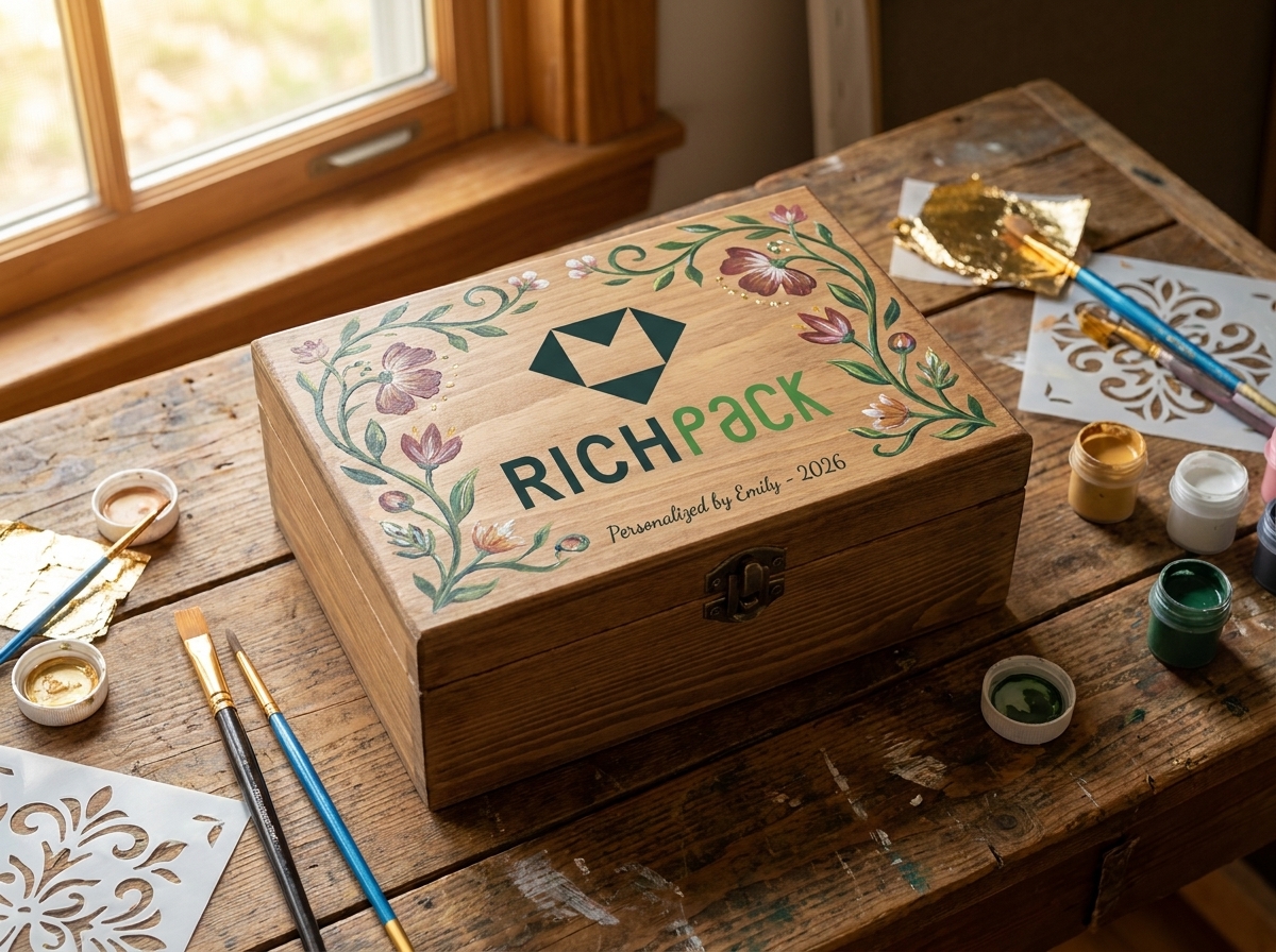 How to Paint and Personalize a Small Jewelry Box - How to Paint and Personalize a Small Jewelry Box