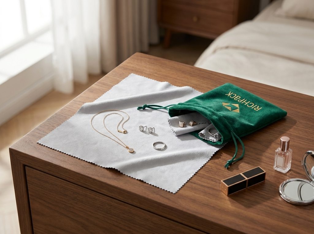 7 Ways to Keep Jewelry Safe in a Drawstring Pouch - Keep Cosmetics and Moisture Away