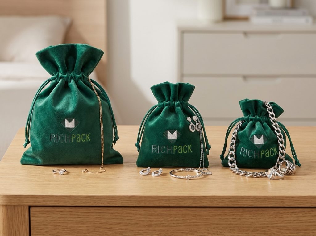 7 Ways to Keep Jewelry Safe in a Drawstring Pouch - Match the Pouch Size and Lining
