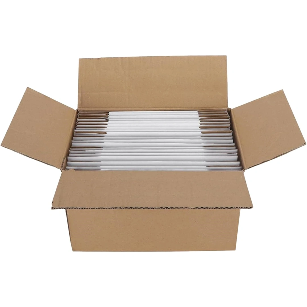 Corrugated Cardboard Box for Shipping | White 9 x 5.8 x 2 Inch Protective Jewelry Shipping Box | Richpack - corrugated cardboard box for shipping 5