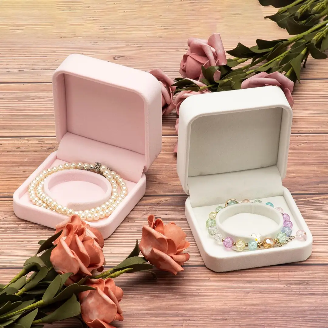 Foil Work Jewellery Box | Gold Paper Cardboard Jewelry Packaging | Richpack - cute bracelet box 4