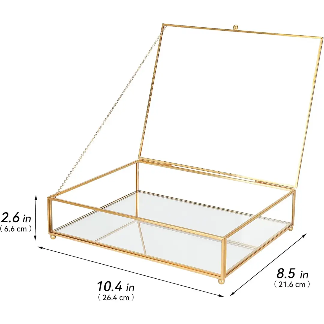Foil Work Jewellery Box | Gold Paper Cardboard Jewelry Packaging | Richpack - etched glass jewelry box 2