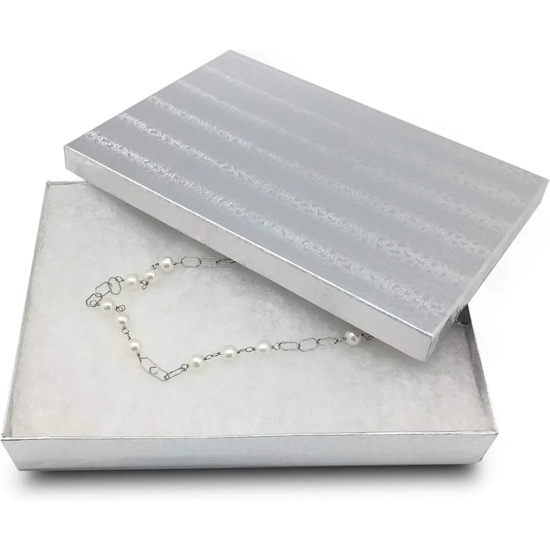 Foil Work Jewellery Box | Gold Paper Cardboard Jewelry Packaging | Richpack - foil and embossed bracelet packaging 2