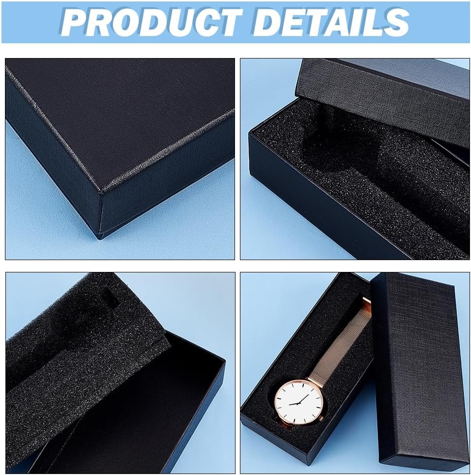 Magnetic Closure Gift Boxes | White Cardboard Jewelry Packaging Boxes with Magnetic Lid | Richpack - watch box for shipping 3