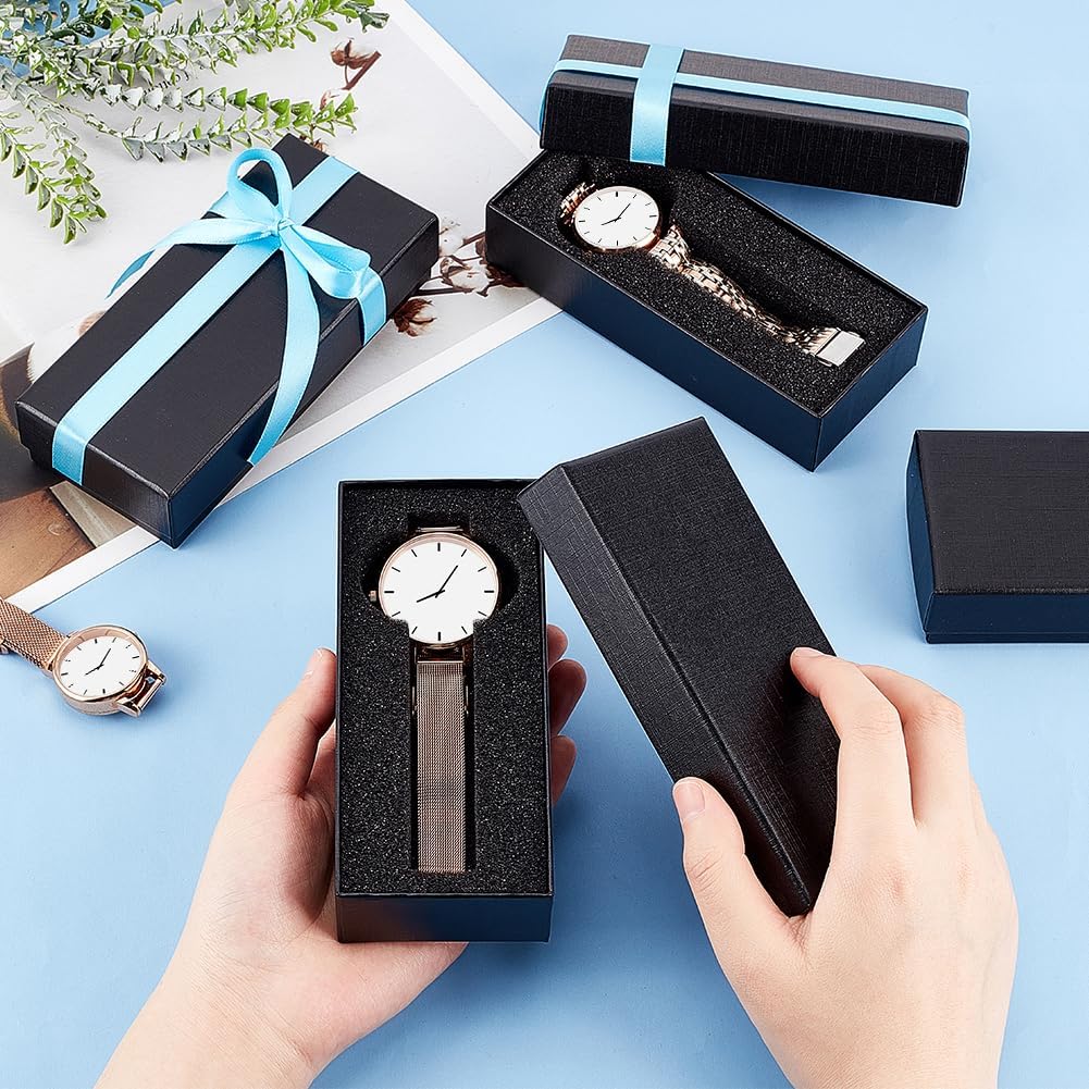Magnetic Closure Gift Boxes | White Cardboard Jewelry Packaging Boxes with Magnetic Lid | Richpack - watch box for shipping 4