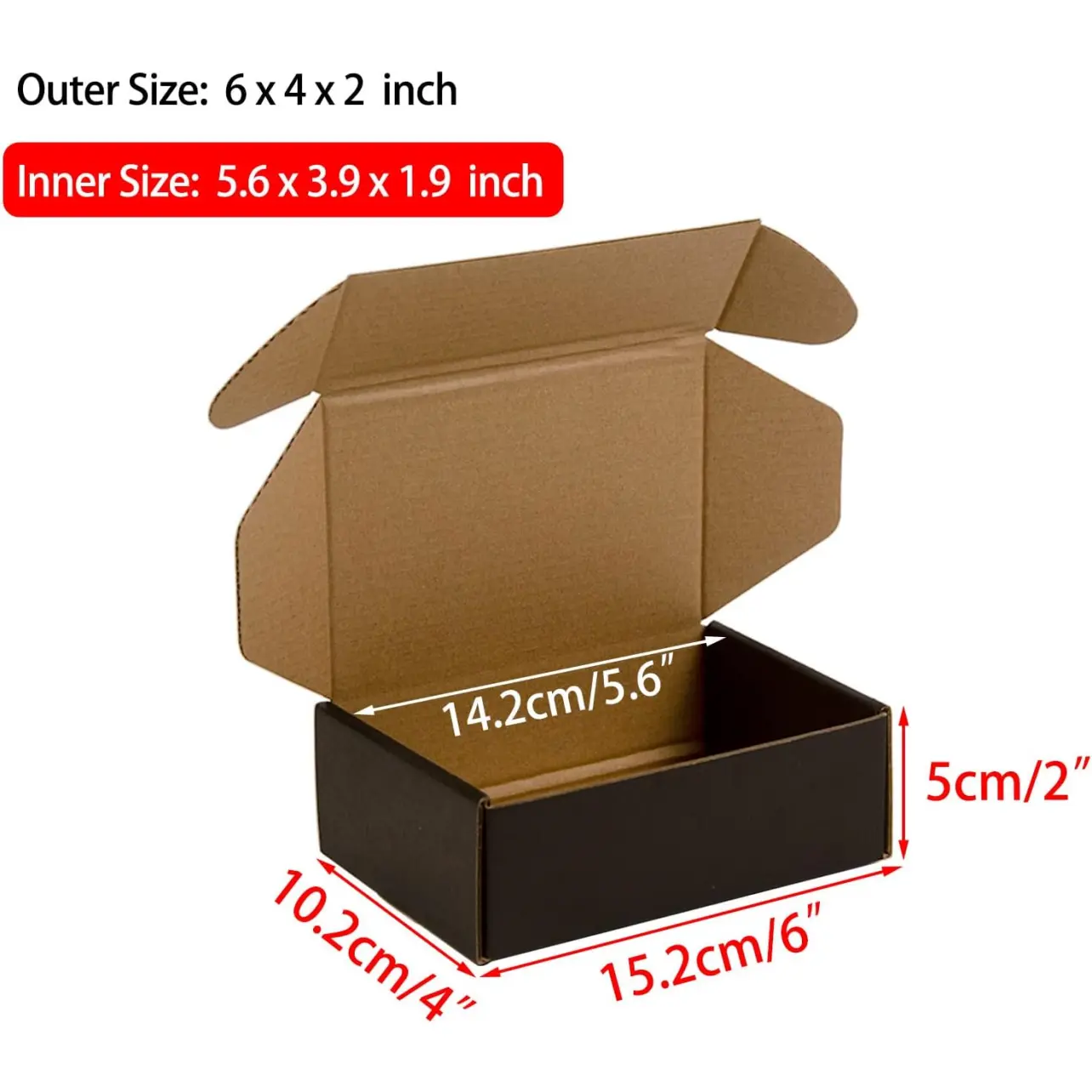 Eco Friendly Packaging Boxes | Black Cardboard Foldable Mailer Boxes for Jewelry, Gifts & Custom Wholesale Packaging | Richpack - eco friendly packaging boxes 2